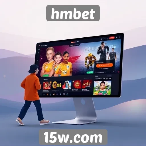 Análise da interface do usuário do site hmbet